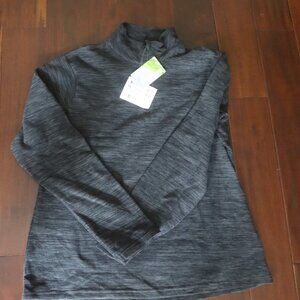 NWT Snowdon Melange Womens Fleece Jet Black Size 14 US